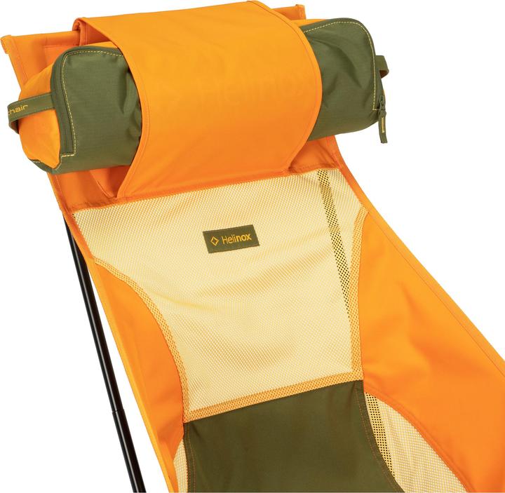 Actual product image Helinox Beach Chair Flame Multi Block