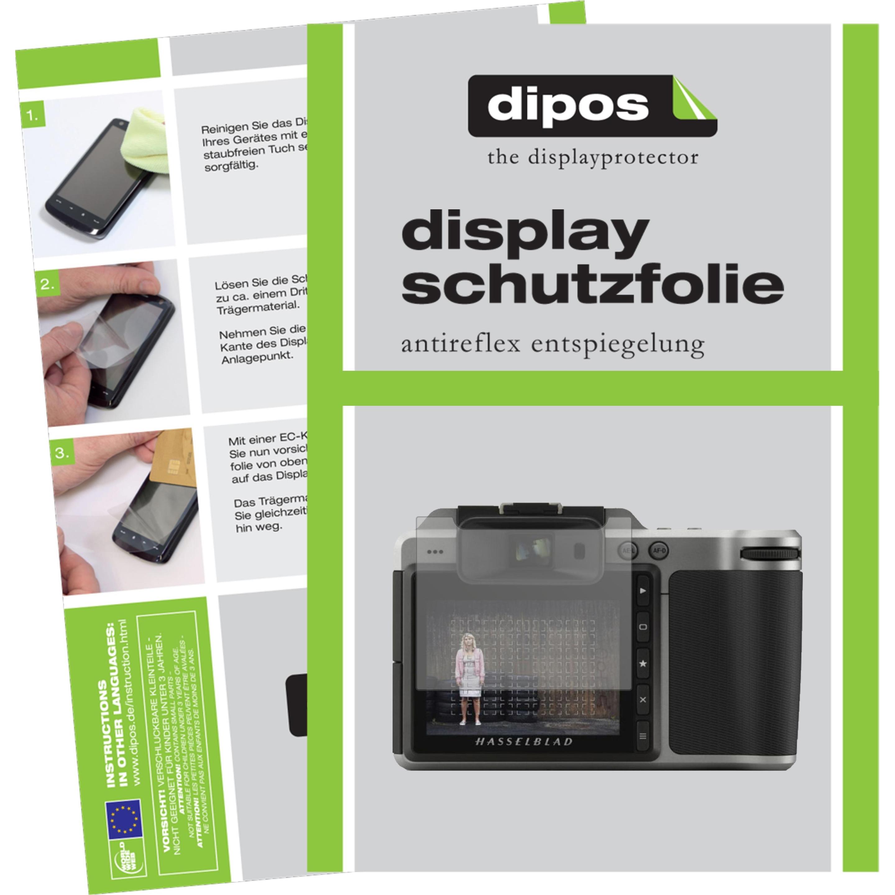 Dipos Displayschutzfolie Antireflex (Displayschutz, X1D II 50C), Kameraschutz, Transparent