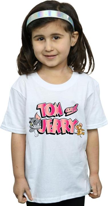 Produktbild Tom & Jerry Gradient Logo TShirt Mädchen (140, 146)
