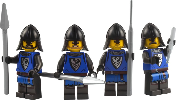Actual product image LEGO Falcon Knight Minifigures Lancer Battle Pack (LEGO Accessories)