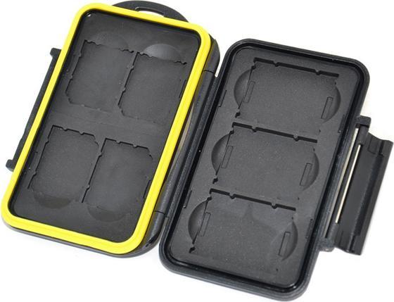 Actual product image JJC Storage box for 3x XQD and 4x SD/SDHC/SDXD