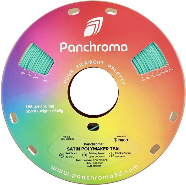 Produktbild Polymaker Panchroma™ PLA Satin (PLA, 1.75 mm, 1000 g)