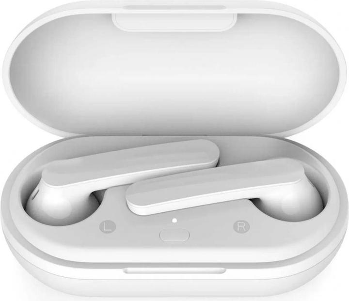Image du produit Powerology True Wireless Stereo Earbuds - White (Pas de réduction du bruit, 16 h, Sans fil)