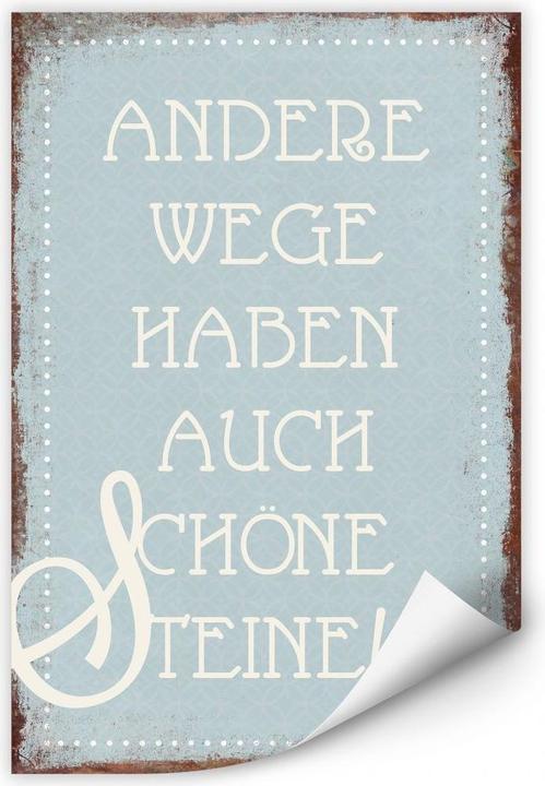 Actual product image Trenddeko Other paths also have beautiful stones (50 x 80 cm)