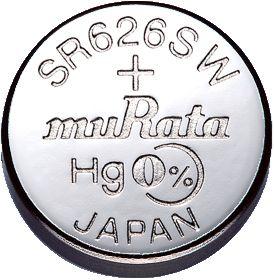 Produktbild Murata Knopfzellen 377 (10 Stk., Gerätespezifisch, 26 mAh)