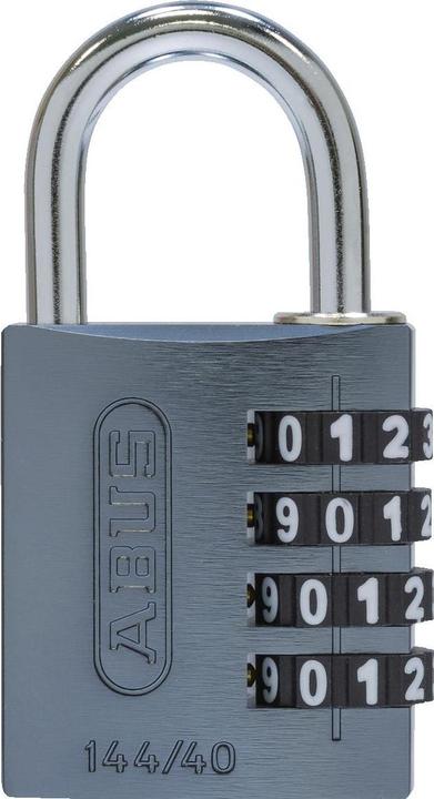 Actual product image Abus Combination lock 144/40 silver gray