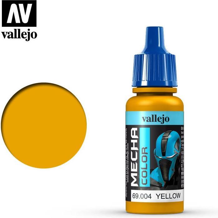 Actual product image Vallejo Mecha Color - Yellow (69.004)