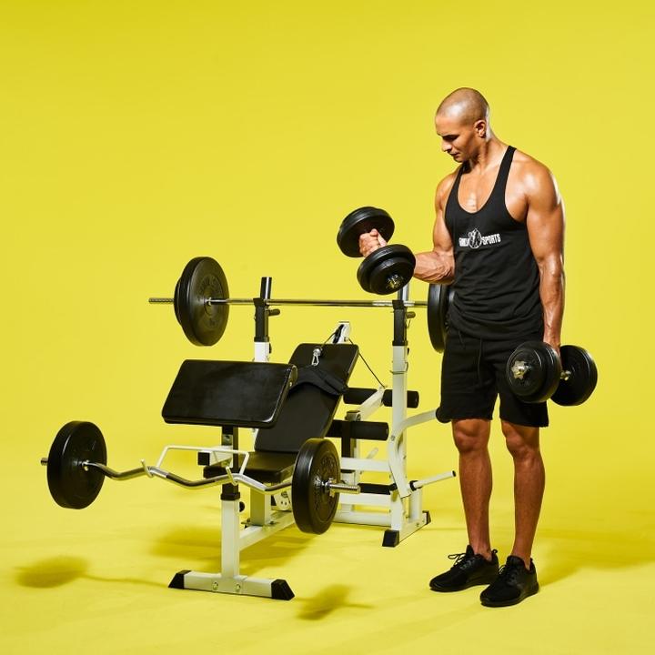 Produktbild Gorilla Sports Hantelbank