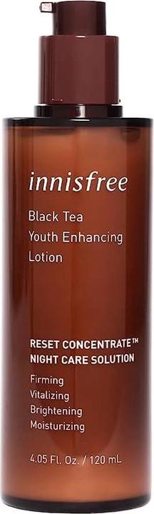 Actual product image Innisfree Black Tea Youth Enhancing Lotion (120 ml, 24h cream)