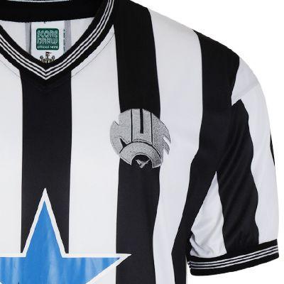 Immagine prodotto Score Draw maglietta retrò del Newcastle FC 1984 (S)