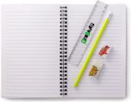 Image du produit Puckator Dinosauria Carnet de notes pour dinosaures avec reliure spirale et trousse à crayons 6 pièces de