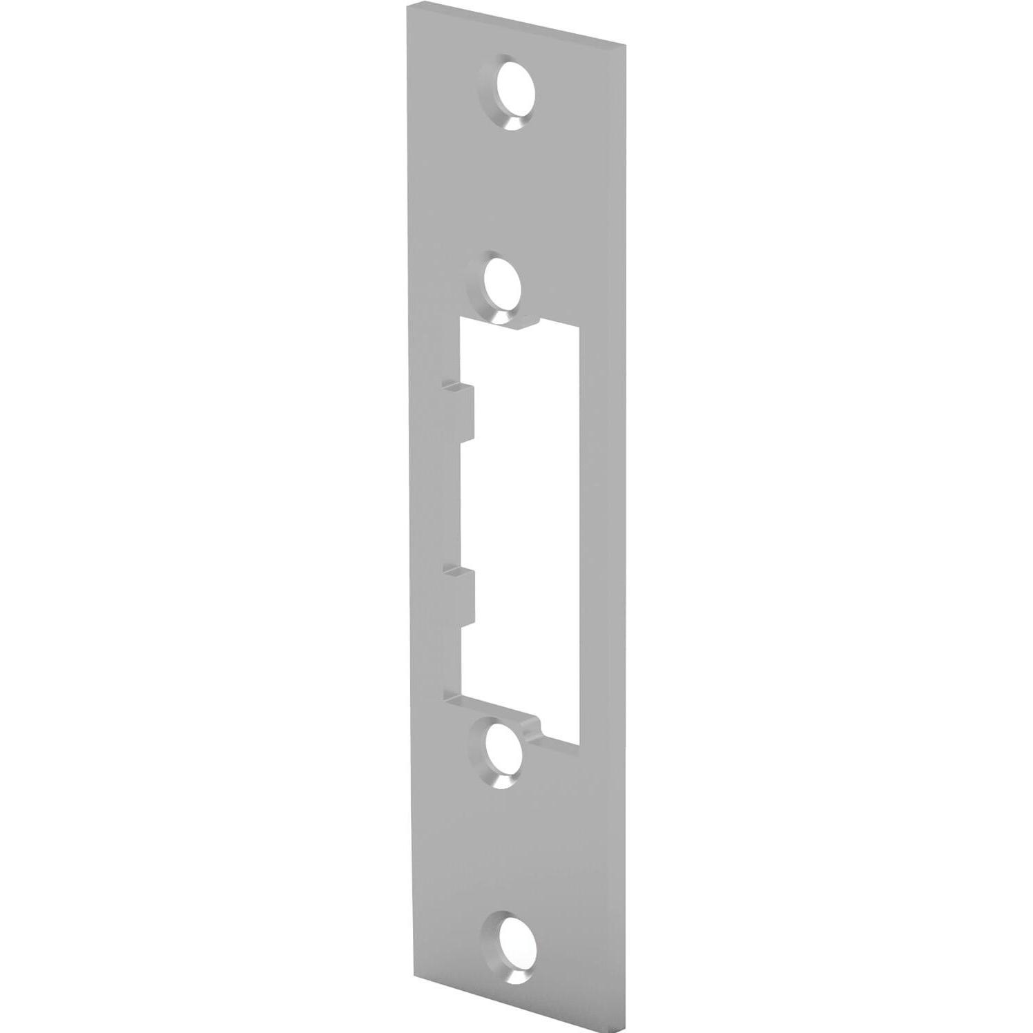 Thumbnail - Openers & Closers, Türöffner + Türschliesser, Schliessblech f. Türöffner FGD m. Fallengleitdeckel,kurz eckig,110x28x3,Ed...