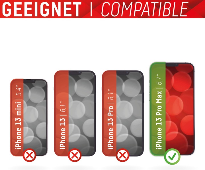 Produktbild Displex Full Cover Panzerglas (1 Stück)