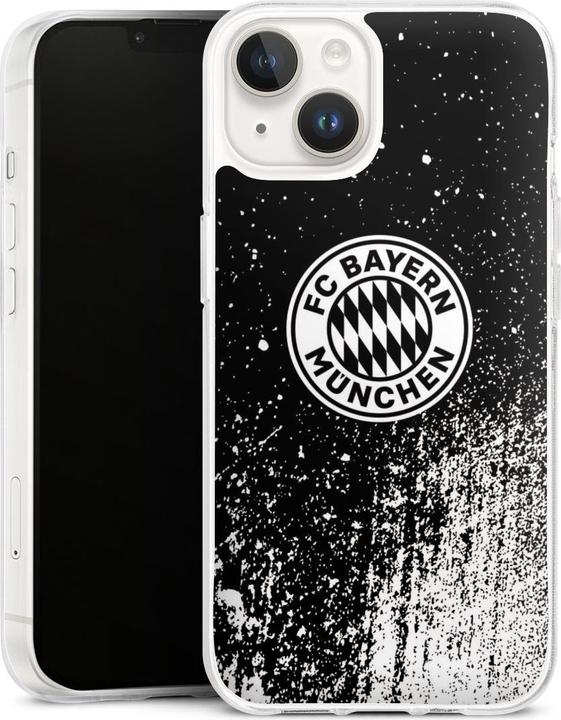 Produktbild DeinDesign Silikon Hülle für Apple iPhone 14 Handyhülle Case Smartphone Schutzhülle FC Bayern München FCB (Apple iPhone 14)