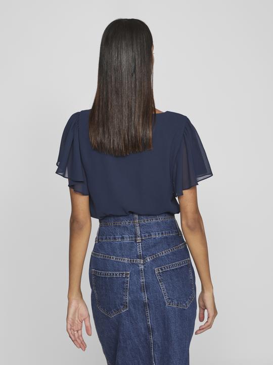 Image du produit Vila Top à manches courtes et décolleté en V (38)