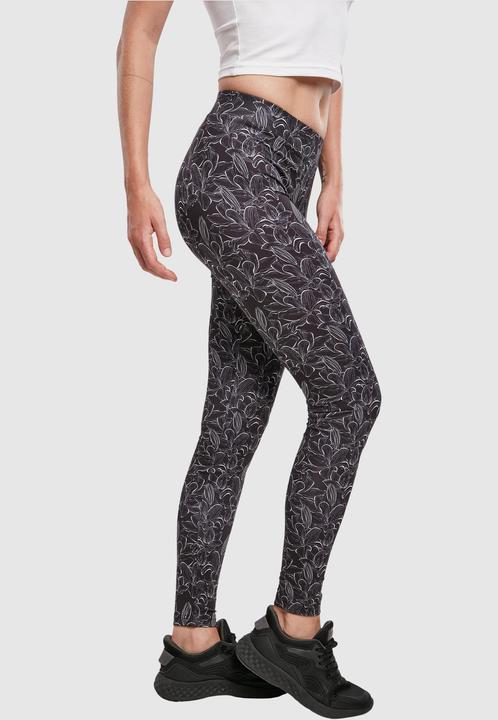 Actual product image Urban Classics Ladies AOP Leggings (XL)