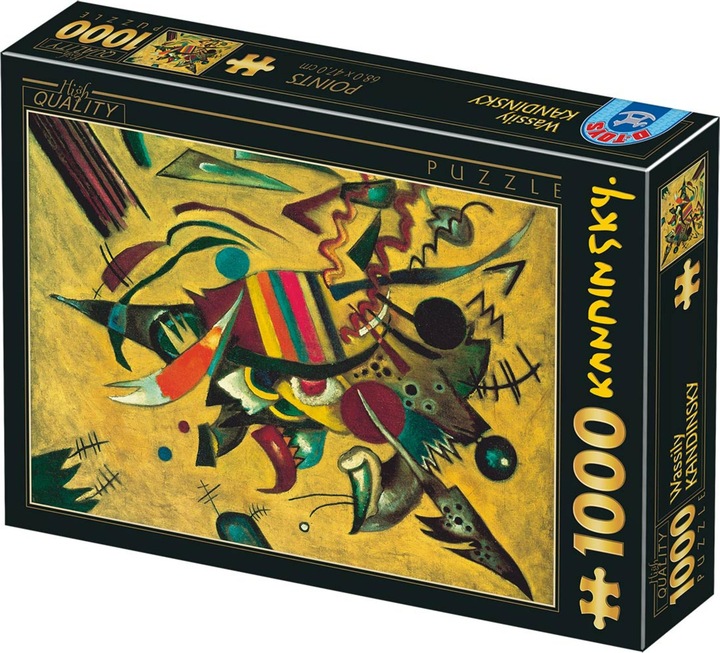 Immagine prodotto D-Toys Puzzle 1000 pieces - Wassily Kandinsky - Points (1000 pezzi)