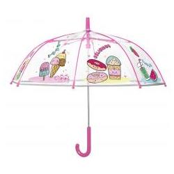 Perletti, Bambine, Ombrello, Cooler Kinder-Regenschirm – Snacks