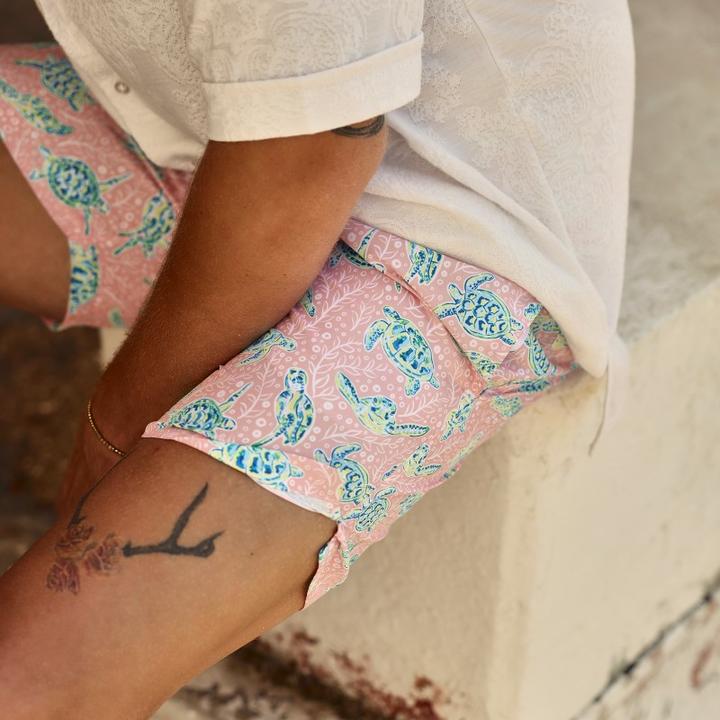 Immagine prodotto Moustard Pantaloncini da bagno a forma di tartarughe marine (XL)