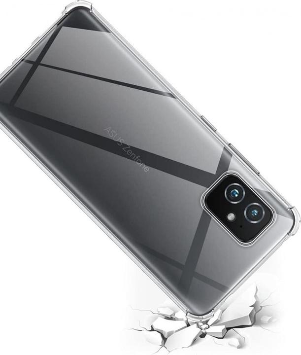 Produktbild Screenguard Asus Zenfone 8 Hülle Crystal Soft Airbag Bumper (Asus Zenfone 8)