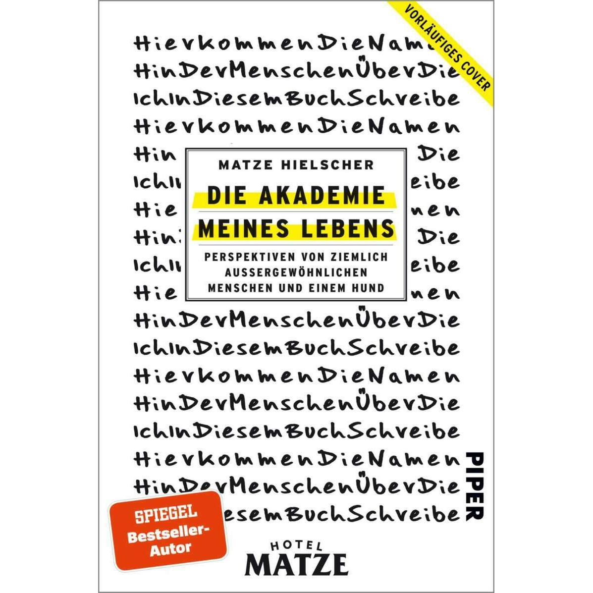 Thumbnail - Die Akademie meines Lebens, Sachbücher von Matze Hielscher