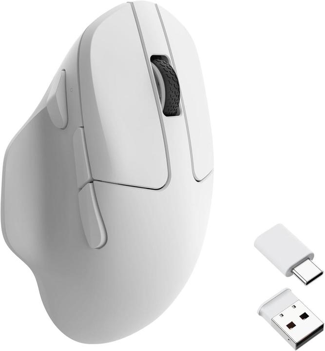 Actual product image Keychron M7 1K Wireless Gaming Mouse, white (Cable, Wireless)