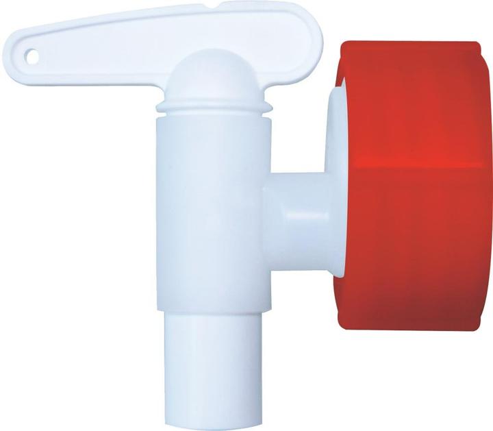 Graf Auslaufhahn Kunststoff weiss 34 mm NW 15