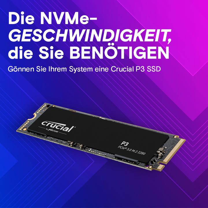 Actual product image Crucial P3 (4000 GB, M.2 2280)