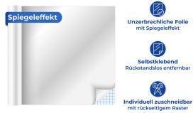 Produktbild Wenko Spiegelfolie (150 x 58 cm)
