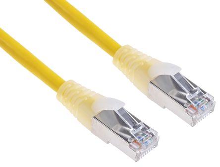 Produktbild RS PRO Patchkabel Kat.5e FTP 10m gelb (FTP, CAT5e, 10 m)