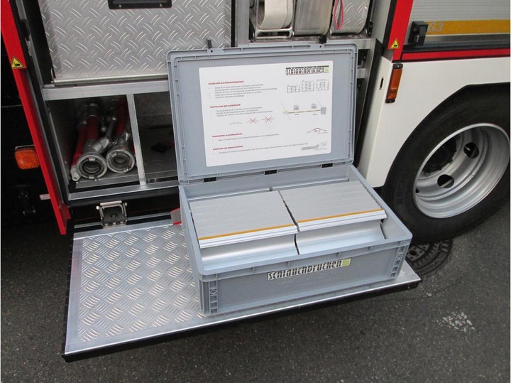 Produktbild Dönges Modul-Schlauchbrücke Aluminium, Typ 2B-4M (Kabelbrücke)