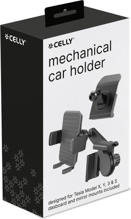 Actual product image Celly Smartphone holder Mount Plus Tesla