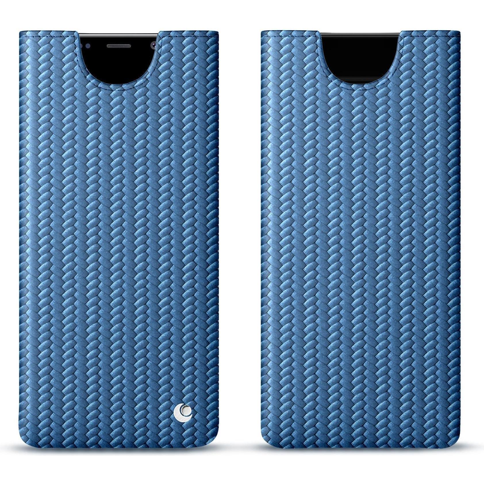 Thumbnail - Noreve Lederschutzhülle (Samsung Galaxy Note 9), Smartphone Hülle, Blau