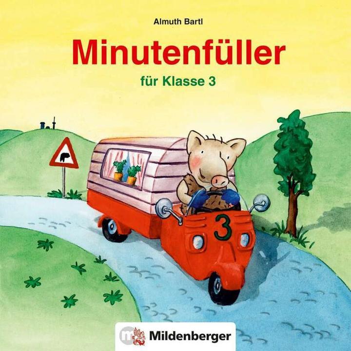 Produktbild Minutenfüller Klasse 3 (Deutsch, Almuth Bartl, 2023)