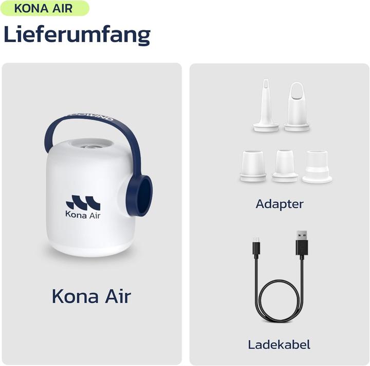 Produktbild Woowind Kona Air Mini-Luftpumpe
