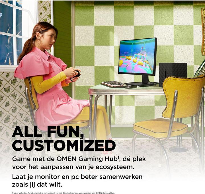 Actual product image HP Omen 27q (2560 x 1440 pixels, 27")