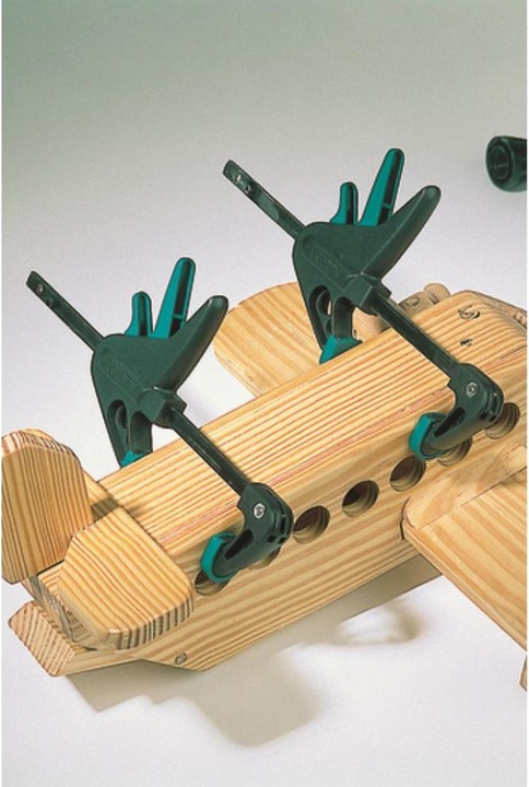 Immagine prodotto wolfcraft 2 Mini-Einhandzwingen EHZ (110 mm)