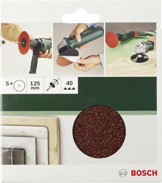 Actual product image Bosch Zubehör Sandpaper for sanding point (120, 180, 40, 60, 80)