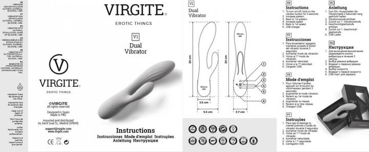 Produktbild Virgite V1" Dual Vibrator