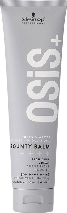 Schwarzkopf Professional OSIS+ Curls & Waves Bounty Balm Rich Curl Cream (Haarcreme, 150 ml)