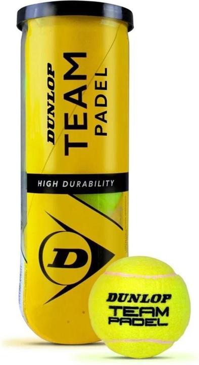 Produktbild Dunlop Padel balls set TEAM, green, 3 pcs