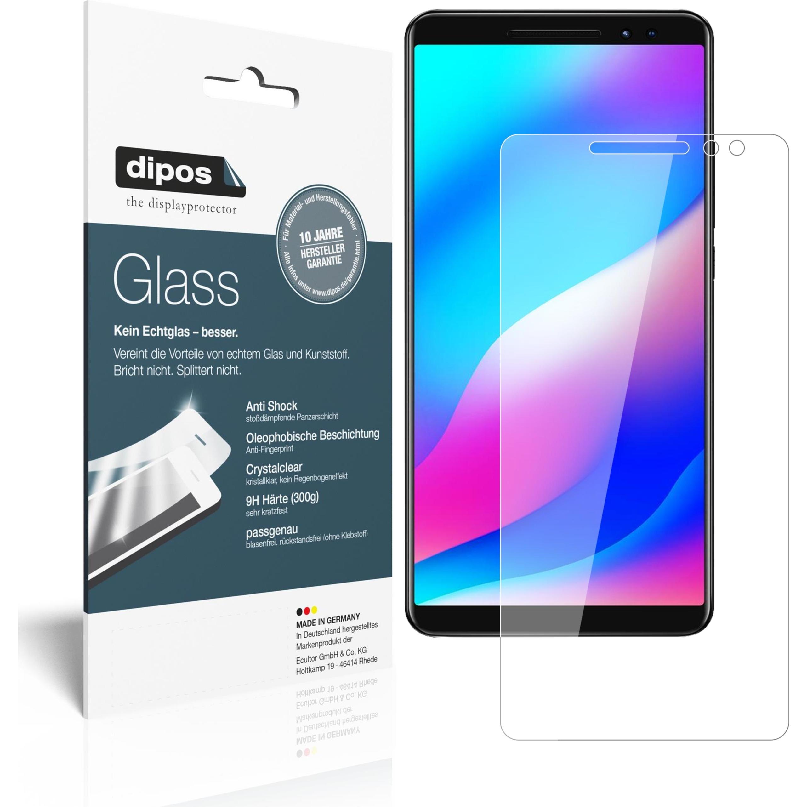 Thumbnail - Dipos Displayschutz Anti-Shock (2 Stück, Blackview Max 1), Smartphone Schutzfolie, Transparent