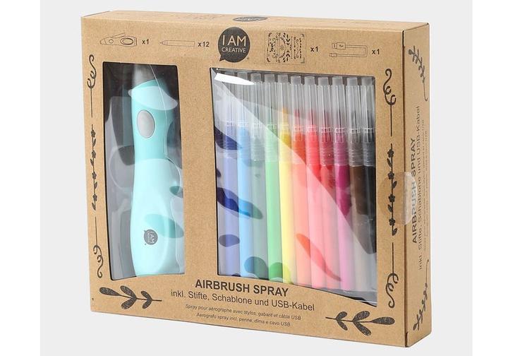 Actual product image I Am Creative Air Brush Set