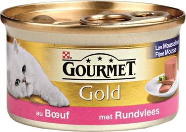 Produktbild Gourmet Gold Fijne Mousse Rund (Adult, 1 Stk., 2400 g)