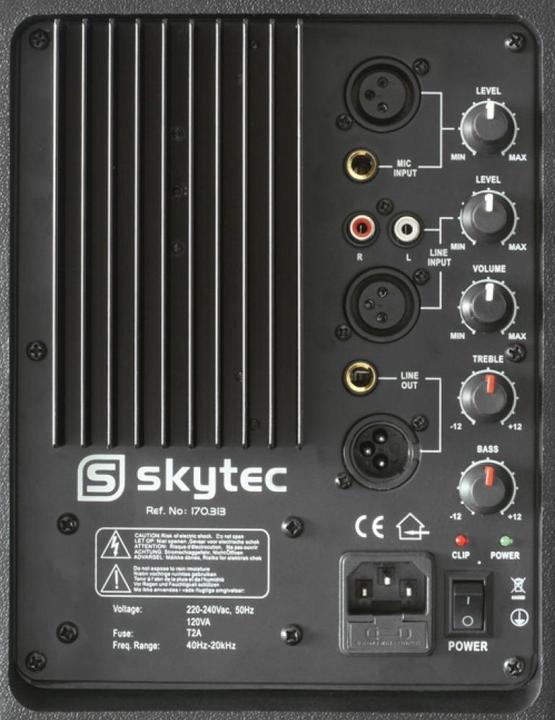 Actual product image Skytec Loudspeaker SP1200A (Active, 1x 300 W)