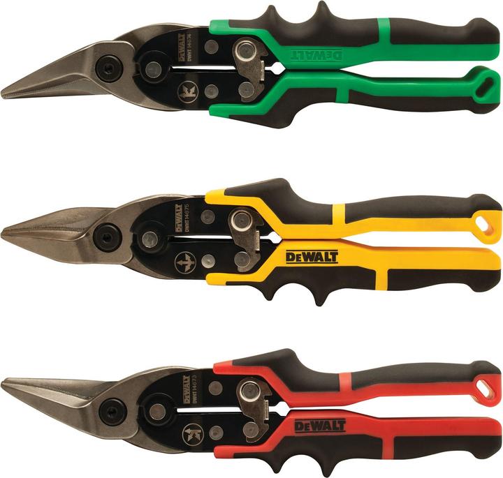 Productafbeelding DeWalt ERGO blikken knipsnippers 3-pak (33 cm)