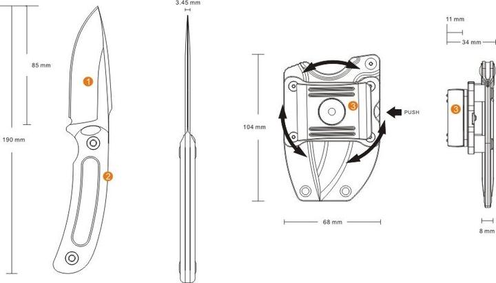 Image du produit Ruike F815-J (8.50 cm)