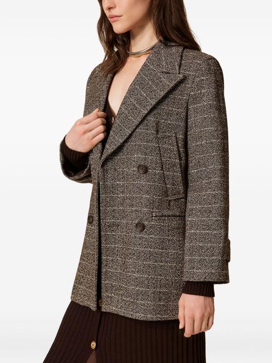 Actual product image Twinset Twin-set Giacconi Marrone E Oro (40)