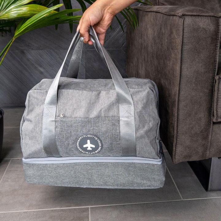 Produktbild Intirilife Wasserfeste Reisetasche in GRAU