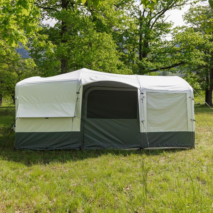 Actual product image Quechua 340357 (Inflatable tent, 4 persons)